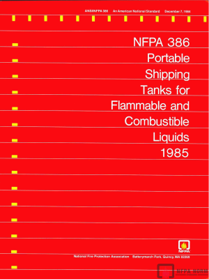 NFPA 386 PDF NFPA 386 PDF